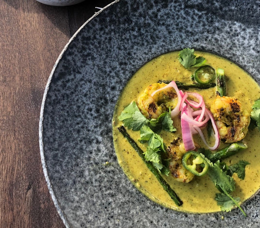 Vinpusherens Prawn Curry