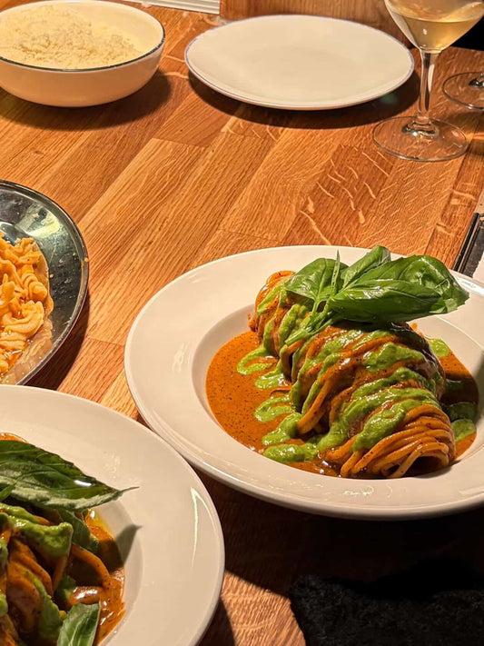 Osteria 98 vs Vinpusheren - Et battle i Italiensk mad og vin